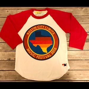 LE Aviator Nation Austin City Limits baseball tee